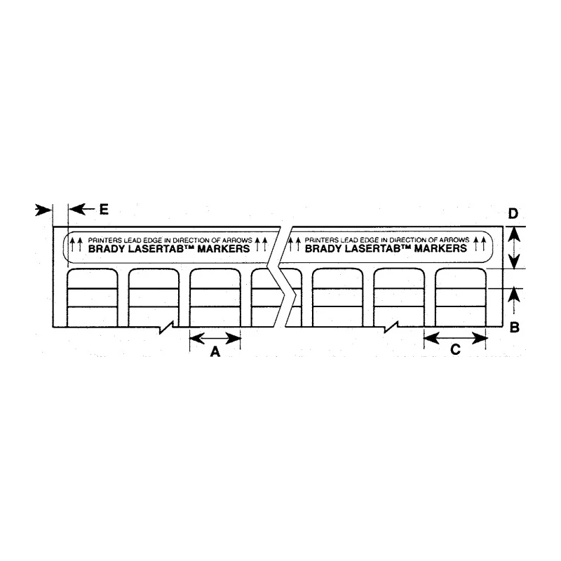 Brady Yellow Label Sheet, Laser, A4 Size, 297x210mm, 10 Labels/Sheet, High Temp & Chemical Resistant, Pack ELAT-28-747Y-10SH