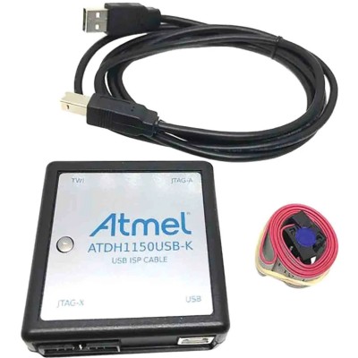 Microchip USB ISP Cable ATDH1150USB for ATF15xx CPLD Development Kit Accessory, IEEE 1149.1 JTAG