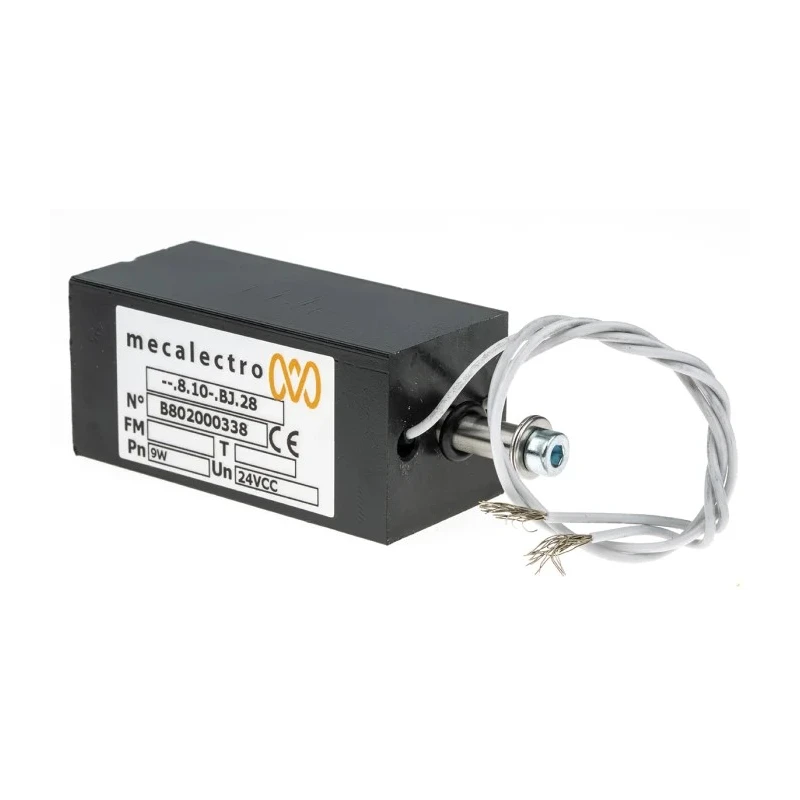 Mecalectro Solenoid Interlock Switch, 48V AC, 24V DC, 9W Power Consumption, IP40, 65x30x30mm, 8 10 BJ 28