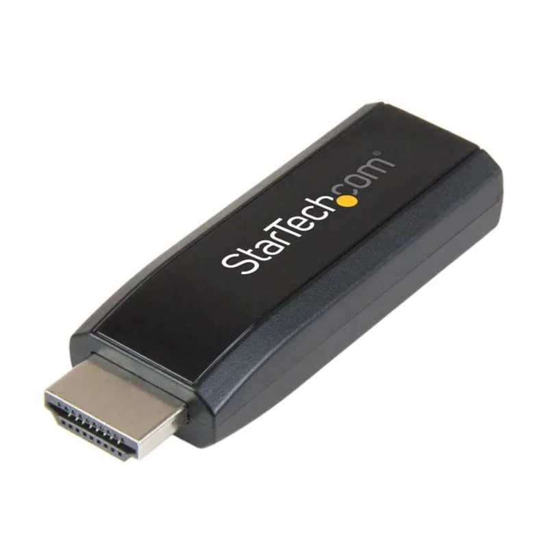 RS PRO HDMI to VGA Adapter , 1 Port, 62 mm Cable, 1920 x 1200 Resolution, 3.5mm Audio, RoHS CE FCC HD2VGAMICRA
