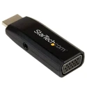 RS PRO HDMI to VGA Adapter , 1 Port, 62 mm Cable, 1920 x 1200 Resolution, 3.5mm Audio, RoHS CE FCC HD2VGAMICRA