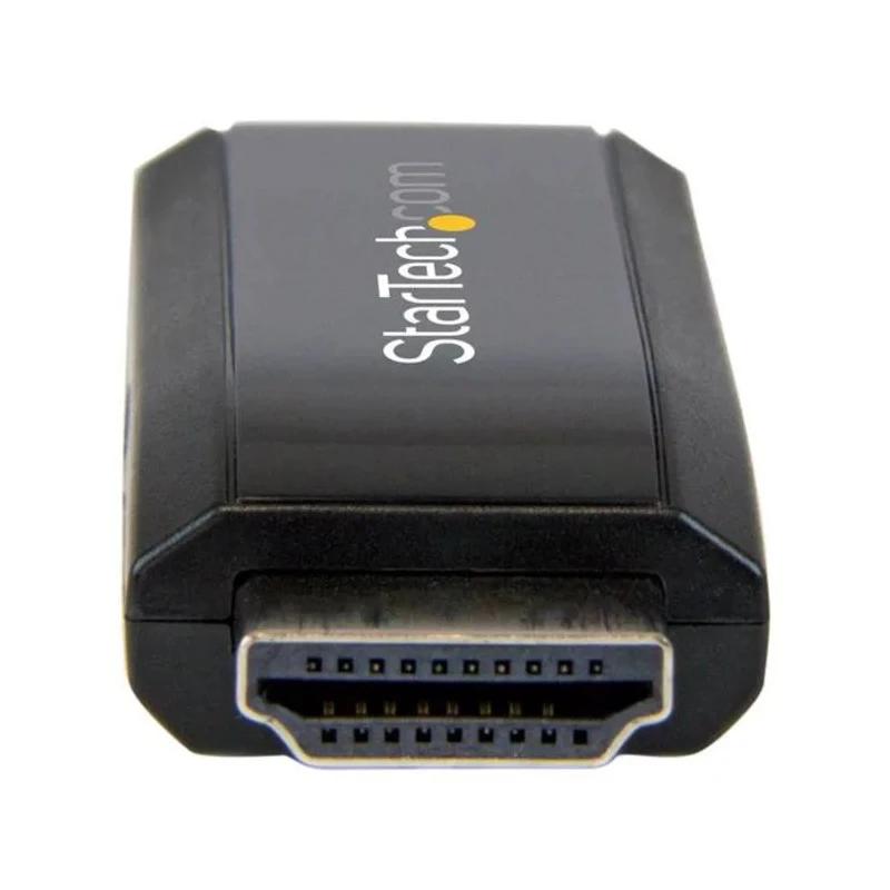 RS PRO HDMI to VGA Adapter , 1 Port, 62 mm Cable, 1920 x 1200 Resolution, 3.5mm Audio, RoHS CE FCC HD2VGAMICRA