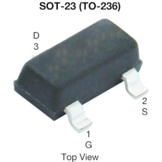 Vishay Siliconix TrenchFET N-Channel MOSFET, 2A, 60V, SOT-23, Surface Mount, SQ2364EES-T1_GE3