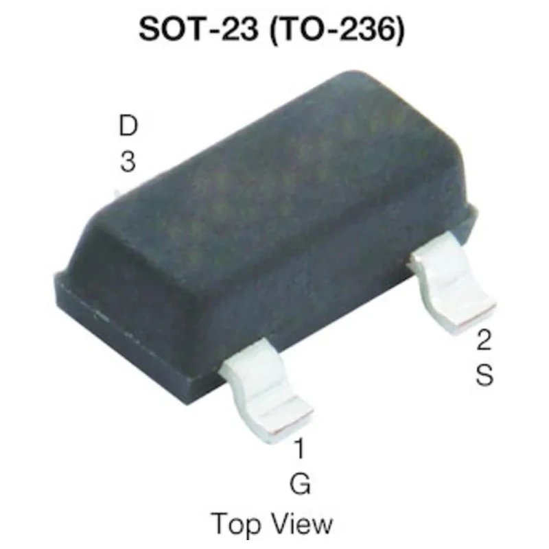 Vishay Siliconix TrenchFET N-Channel MOSFET, 2A, 60V, SOT-23, Surface Mount, SQ2364EES-T1_GE3