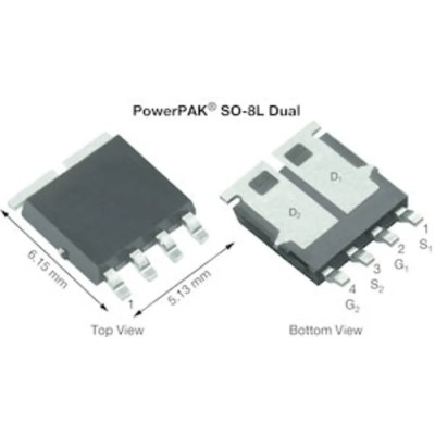 Vishay Siliconix Dual TrenchFET MOSFET, 2 Channel, N & P-Type, 30A, 40V, SO-8, SQJ504EP-T1_GE3