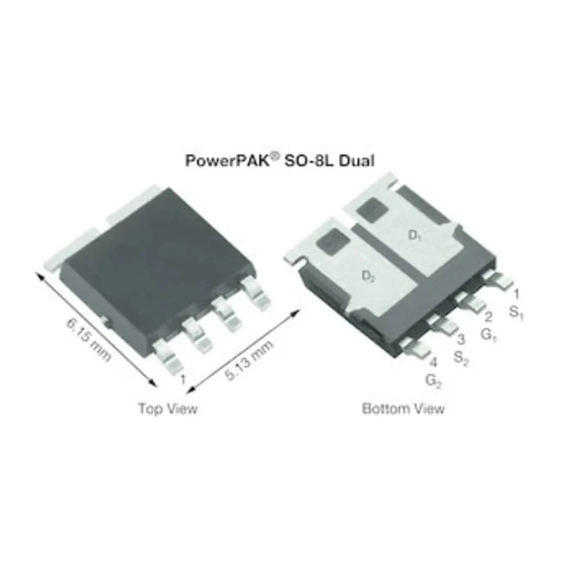 Vishay Siliconix Dual TrenchFET MOSFET, 2 Channel, N & P-Type, 30A, 40V, SO-8, SQJ504EP-T1_GE3
