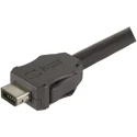 HARTING IX Industrial Connector Male, Cable Shielded, Straight, Solder Termination, 1 Port, 10 Way, IP20, 09451819000XL