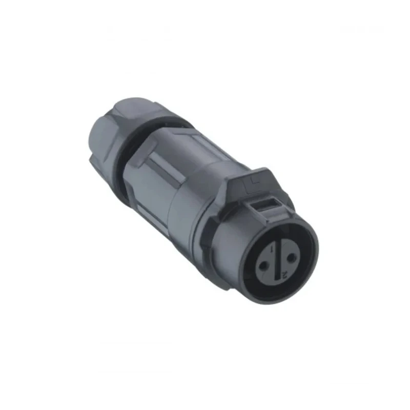 Lumberg 4-Contact Circular Cable Socket Female, IP67, 5A, 125V, Quick Connect, Straight, Gold-Plated, Polymer, 0260 04