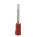 RS PRO Insulated Crimp Blade Terminal, 18 mm Blade Length, 22–16 AWG, Red Vinyl, Copper, 178-7246