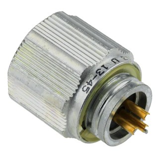 Amphenol Socapex Circular Connector 3 Contacts Cable Mount Plug Male IP67 Straight 10A 280V Aluminium Alloy Shell SL BM 13 U