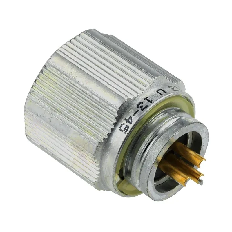Amphenol Socapex Circular Connector 3 Contacts Cable Mount Plug Male IP67 Straight 10A 280V Aluminium Alloy Shell SL BM 13 U