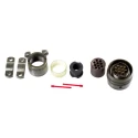 Amphenol Socapex MIL Spec Circular Connector, 10 Way, Nickel Alloy, Straight Cable Mount, IP65, Bayonet 45106EC1210P50