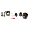 Amphenol Socapex MIL Spec Circular Connector, 10 Way, Nickel Alloy, Straight Cable Mount, IP65, Bayonet 45106EC1210P50
