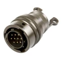 Amphenol Socapex MIL Spec Circular Connector, 10 Way, Nickel Alloy, Straight Cable Mount, IP65, Bayonet 45106EC1210P50