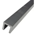 RS PRO Aluminium Metal Channel 1 m x 0.75 in x 3 in x 0.13 in, BS EN 754-5-1966-6063-T6, 681-738