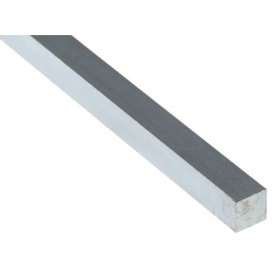 RS PRO Key Steel Square Metal Bar, Zinc Chromate Finish, 8mm x 8mm x 330mm, 550MPa, Coupling/Rod/Engineering 681-536