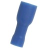 RS PRO Blue Insulated Female Spade Connector Crimp 0.5 x 4.75 mm Tab Size 16 - 14 AWG 178-8313