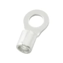 RS PRO Uninsulated Ring Terminal 8 AWG, 6.4 mm Stud, Copper Tin Plated, Grey E245391 178-8625