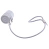 LEMO Circular Connector Dust Cap Female IP66/IP68/IP54/IP50 Metal Nickel Finish MIL-G-45204C BFG.0B.100.PCZG.