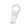 RS PRO Uninsulated Ring Terminal E245391, 5.3 mm Stud, 14 - 12 AWG, 4mm², 9.5mm OD, Copper, Tin Plated, Grey, 178-8612