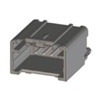 Molex Automotive Connector Male Black Through Hole 4 Way Solder Termination 34792-0040