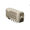 Molex Pluggable I/O Connector SFP+ Female Solder, 2 Port, 40 Position, 120V, 500mA, Right Angle 76044-5001