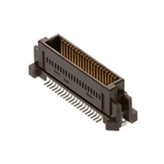 Molex SlimStack Series Straight Surface PCB Header, Shrouded, 160 Contacts, 2 Row, 0.64 mm Pitch, Surface Mount 53647-1674
