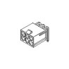Molex Mini-Fit Jr Series PCB Header 6 Contacts 4.2 mm Pitch Right Angle Through Hole Shrouded 45732-0001