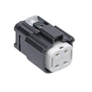 Molex MX150L Male Connector Housing 5.84 mm Pitch 4 Way 2 Row Straight 