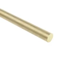 RS PRO Brass Metal Rod 18 mm Diameter, 500 mm Length, High Hardness, CZ121/CW614N, 682-668