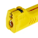 Jokari Ethernet Insulated Wire Stripper, Insulated Handle, Titanium Nitride Coated, 8–15 mm, Polyamide, 15 mm Overall 30400