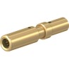 Staubli Female Crimp Contact 22A/35A, Minimum Wire Size 2.5 mm², Maximum Wire Size 4 mm², Gold Plated, for CT-E3-3 33.0131