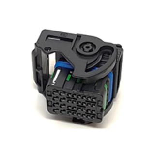 Molex Automotive Connector Female Grey Cable 32 Way Crimp Termination 12A, 4 Row, CMC Receptacle 64319-1218