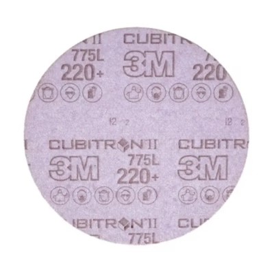 3M Cubitron II Ceramic Abrasive Disc, Very Fine Grade, P220 Grit, 150 mm, 50 Per Pack 87089