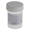 RS PRO Polypropylene Storage Bottle, Wide Neck, 60ml, Leakproof, Laboratory, 179-3689