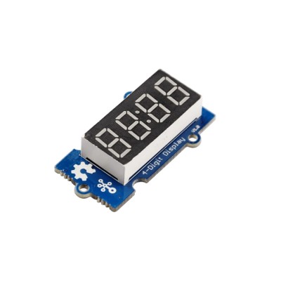 Seeed Studio 4-Digit Alphanumeric LED Display, Red, Through-Hole, 40x12x20 mm, 104030003