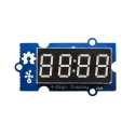 Seeed Studio 4-Digit Alphanumeric LED Display, Red, Through-Hole, 40x12x20 mm, 104030003
