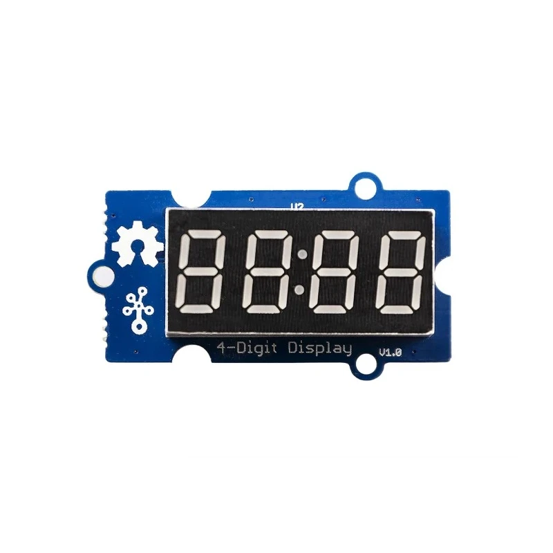 Seeed Studio 4-Digit Alphanumeric LED Display, Red, Through-Hole, 40x12x20 mm, 104030003