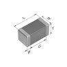 TDK Multilayer Ceramic Capacitor, 1 nF, 250V DC, ±5% Tolerance, Surface Mount, 0603 Package, C0G, CGA3E3C0G2E102J080AA