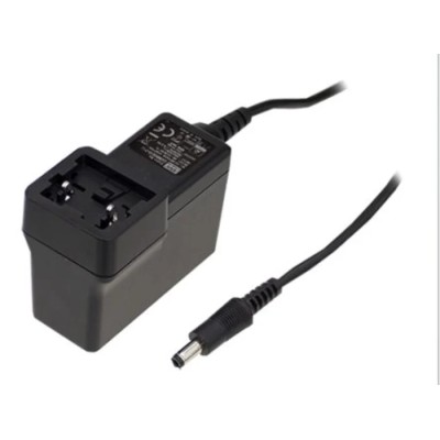 MEAN WELL AC/DC Adapter 100–264V AC to 5V DC, 6A Output, Universal Interchangeable Plugs GEM60I05-P1J