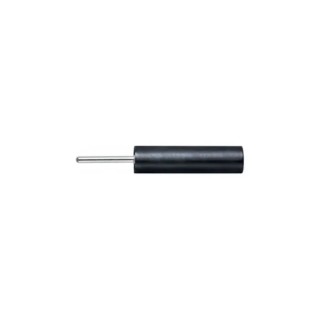 Schutzinger Black Female Banana Socket, 4 mm, PC Pin Termination, 1000V, 20A, Nickel Plating LB 4-1.5 S Ni / 13.5 / SW