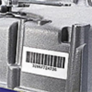Brady White Polyester Label Roll 25.4 mm Width, 12.7 mm Length, 2500 Labels, Thermal Transfer, BPT-5-8423-2.5