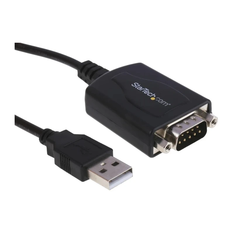 StarTech.com Interface Converter RS232, USB Type-A to D-Sub, 921.6kbps, Desktop, Single Port 