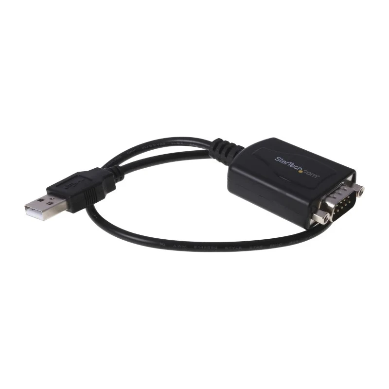 StarTech.com Interface Converter RS232, USB Type-A to D-Sub, 921.6kbps, Desktop, Single Port 