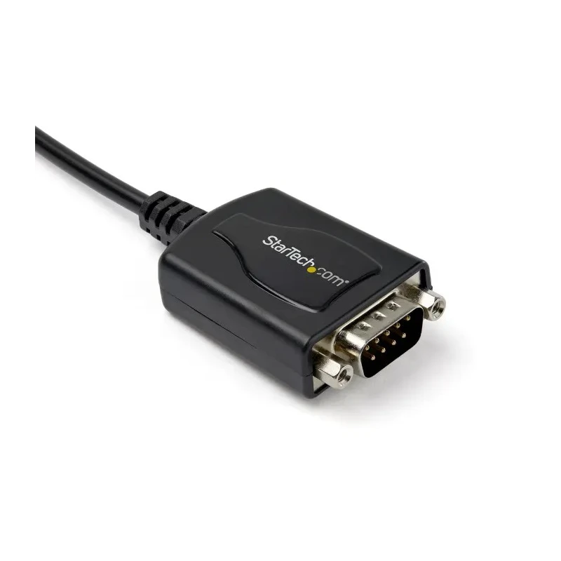 StarTech.com USB to RS232 Serial Interface Converter , 1 Port, D-Sub DB9, 230.4 kbps, Desktop