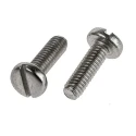 RS PRO Slot Pan Head Stainless Steel Machine Screw, 5mm Length, M1.6 Thread, Grade A2, 179-5693