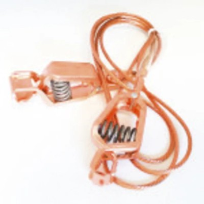 Mueller Electric Black Crocodile Clip Copper Contact 100A Insulated AI-000151-10