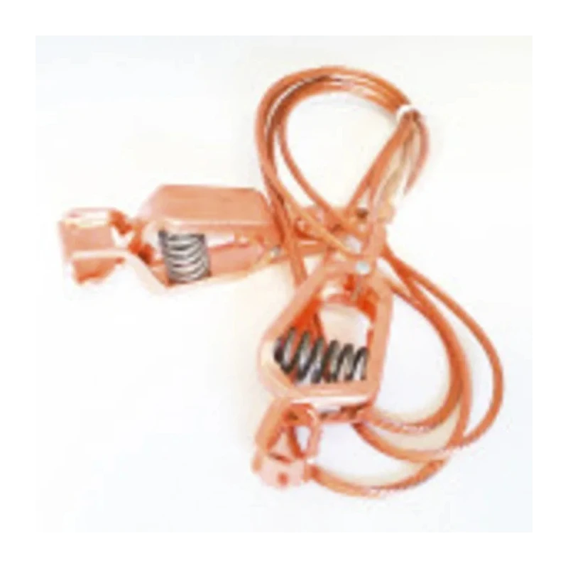 Mueller Electric Black Crocodile Clip Copper Contact 100A Insulated AI-000151-10