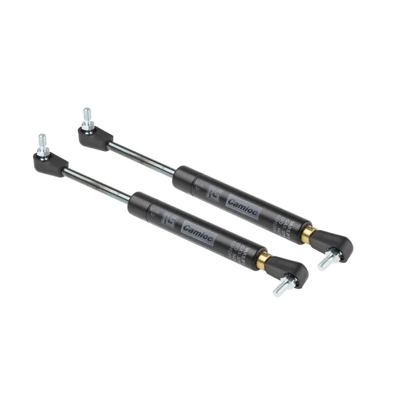 Camloc Gas Springs Steel Gas Strut with Ball & Socket Joint, 160mm Extended Length, 60mm Stroke, 400N Max Force SWV6050500034