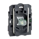 Schneider Electric Harmony XB5 Contact & Light Block, LED, White, 120–240 V AC, 125–600 V DC, 1 NO ZB5AW0M11